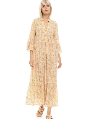 Foto van product Pink Label Zomerjurk geel