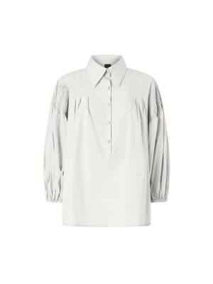 Foto van product PINKO Blouse 'PINKO BOUQUET BLUSA LIGHT COTTON BLUSA' wit