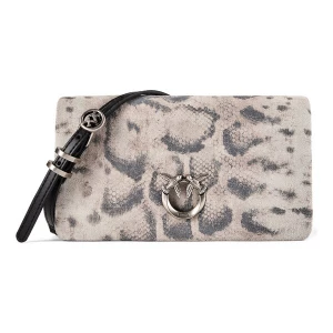 Foto van product PINKO Clutch 'Love Click' beige / brons / donkergrijs