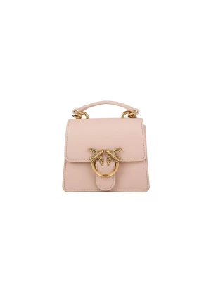 Foto van product PINKO Handtas 'Love One Top Handle Micro Light Vitello Seta 12x10x5 cm' poederroze