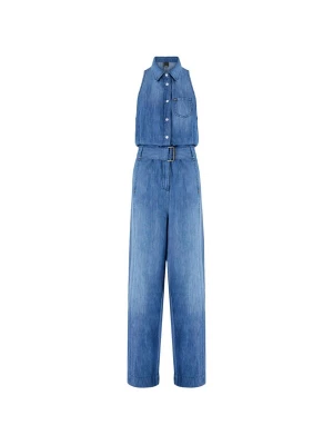 Foto van product PINKO Joggingpak 'PINKO VISIONE TUTA LIGHT DENIM COTONE LINO TUTA' blauw