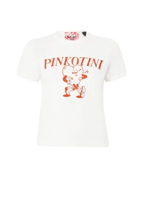 Foto van product PINKO Shirt 'INTENSO' oranjerood / wit