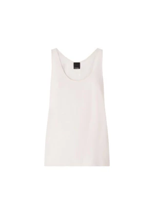 Foto van product PINKO Top 'PINKO CRAZY CANOTTIERA canotta' wit