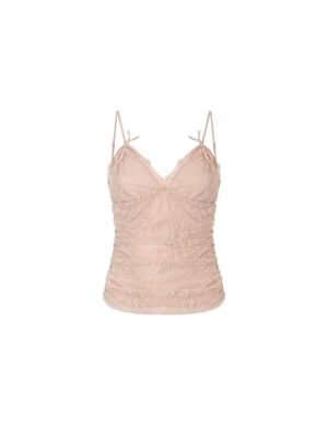 Foto van product PINKO Top 'PINKO FRAGOLA TOP PIZZO STRETCH TOP' lichtroze