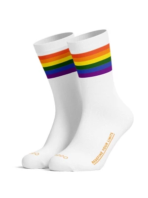 Foto van product PIPPO Amsterdam Sportsokken 'PIPPO Pride Socken 3 Pack' wit