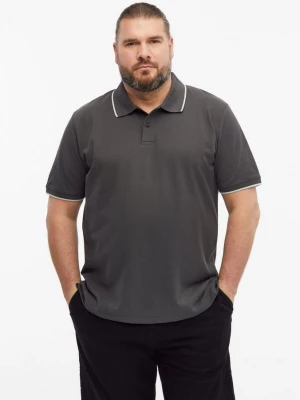 Foto van product Piqué poloshirt met contrasterende details s.Oliver grijs