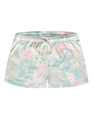Foto van product PJ Salvage Korte pyjama 'Peachy Party' crème / pastelblauw / pastelroze / wit