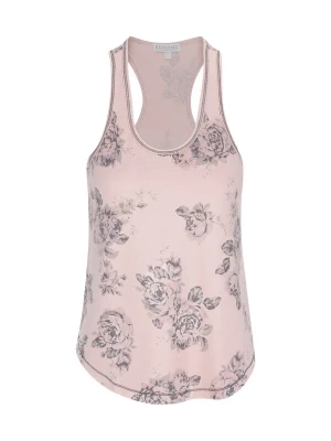 Foto van product PJ Salvage Top 'La Vie En Rose' grijs / rosa