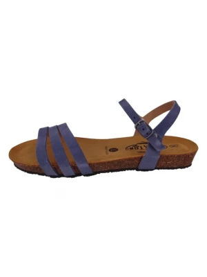 Foto van product Plakton Sandalen met riem 'Fran Alou' donkerblauw