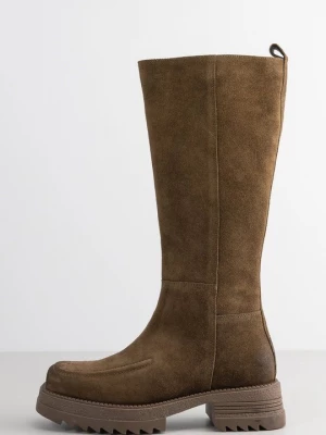 Foto van product Plateaulaarzen Lazamani kaki