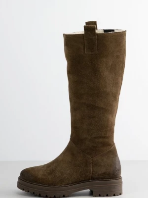 Foto van product Plateaulaarzen Lazamani kaki
