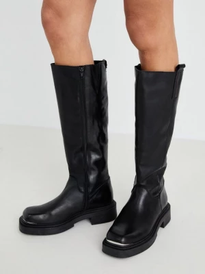 Foto van product Plateaulaarzen Steve Madden zwart