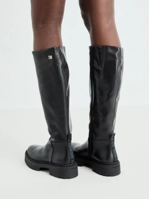 Foto van product Plateaulaarzen Steve Madden zwart