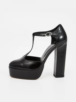 Foto van product Plateaupumps Jonak zwart