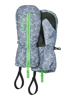 Foto van product PLAYSHOES Handschoenen smoky blue / groen / zwart / wit