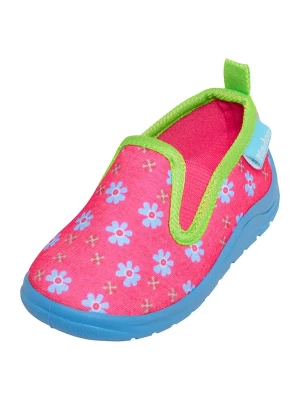 Foto van product PLAYSHOES Huisschoenen hemelsblauw / limoen / pink