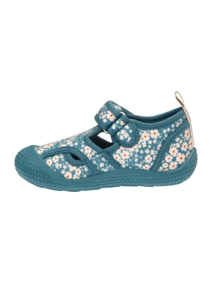 Foto van product PLAYSHOES Huisschoenen petrol / kreeft / wit