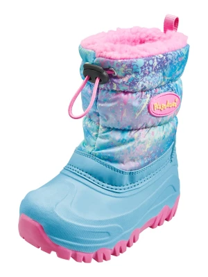 Foto van product PLAYSHOES Snowboots 'Regenbogen' lichtblauw / lichtgroen / lila / pink