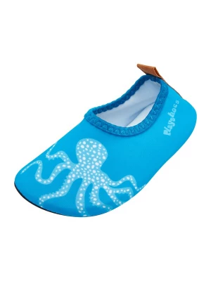 Foto van product PLAYSHOES Strand- / badschoen 'Meerestiere' hemelsblauw / lichtblauw / wit