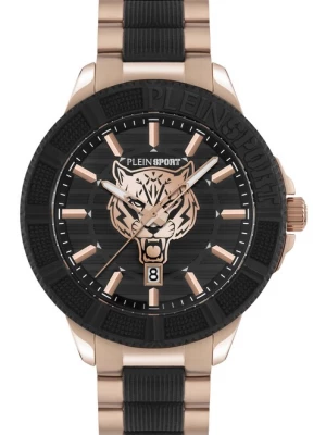 Foto van product Plein Sport Analoog horloge 'City Rush' goud / zwart