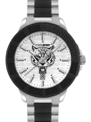 Foto van product Plein Sport Analoog horloge 'City Rush' grijs / zwart