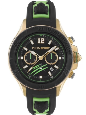 Foto van product Plein Sport Analoog horloge goud / groen / zwart
