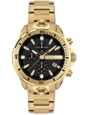 Foto van product Plein Sport Analoog horloge 'IMPACT' goud