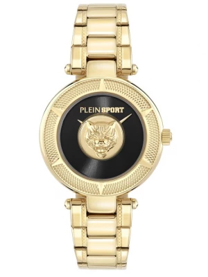 Foto van product Plein Sport Analoog horloge 'OPIUM' goud / zwart