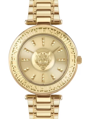 Foto van product Plein Sport Analoog horloge 'Opium' goudgeel