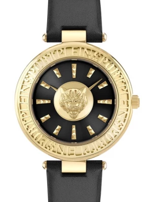 Foto van product Plein Sport Analoog horloge 'OPIUM' goudgeel / goud / zwart