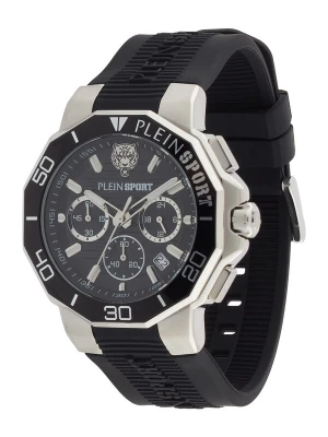 Foto van product Plein Sport Analoog horloge 'TITAN' zwart / zilver