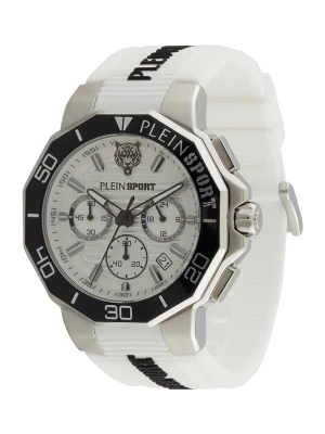 Foto van product Plein Sport Analoog horloge 'TITAN' zwart / zilver / wit