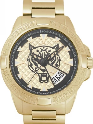 Foto van product Plein Sport Analoog horloge 'Touchdown' goud