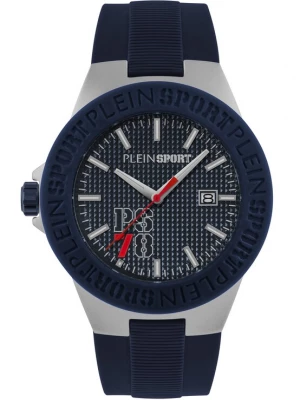 Foto van product Plein Sport Analoog horloge 'Vortex' nachtblauw / grijs