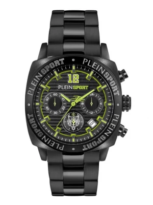 Foto van product Plein Sport Analoog horloge 'Wildcat' neongroen / zwart
