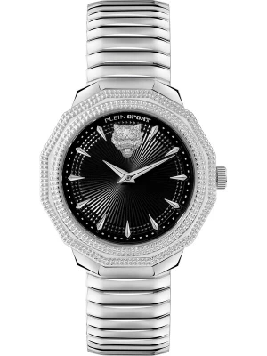 Foto van product Plein Sport Analoog horloge zwart / zilver
