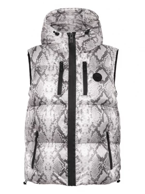 Foto van product Plein Sport Bodywarmer 'Python' grijs / basaltgrijs / donkergrijs