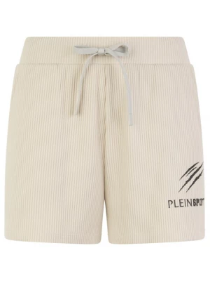 Foto van product Plein Sport Broek ivoor / zwart