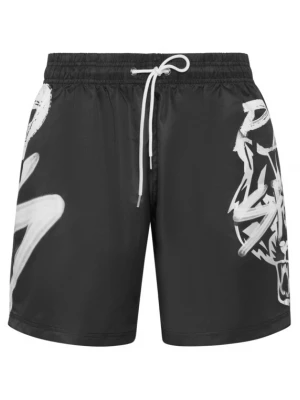 Foto van product Plein Sport Broek lichtgrijs / zwart