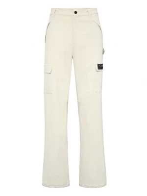 Foto van product Plein Sport Cargobroek 'Scratch' beige