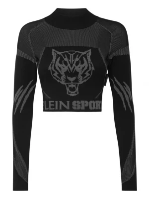 Foto van product Plein Sport Functioneel shirt zwart / wit