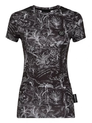Foto van product Plein Sport Functioneel shirt zwart / wit
