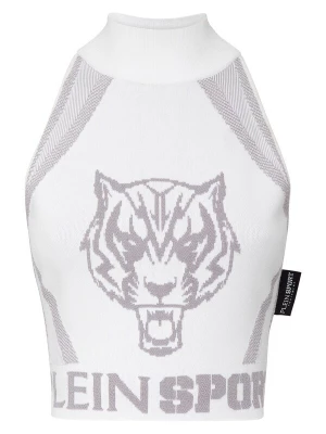 Foto van product Plein Sport Gebreide top taupe / wit
