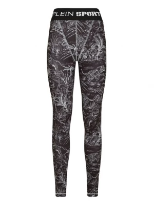 Foto van product Plein Sport Leggings basaltgrijs / lichtgrijs / zwart