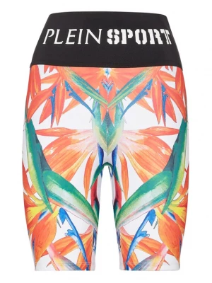 Foto van product Plein Sport Sportbroek smaragd / knalrood / zwart / wit