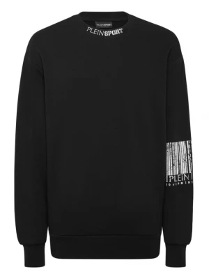 Foto van product Plein Sport Sweatshirt 'Barcode' zwart / offwhite