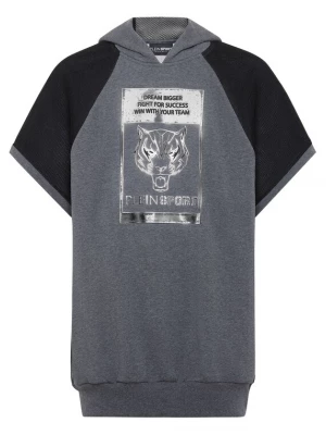 Foto van product Plein Sport Sweatshirt 'Tiger' donkergrijs / zwart / wit