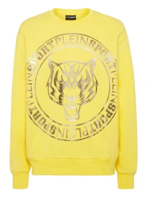 Foto van product Plein Sport Sweatshirt 'Tiger' geel / zilver