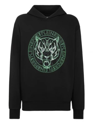 Foto van product Plein Sport Sweatshirt 'Tiger' groen / zwart / wit