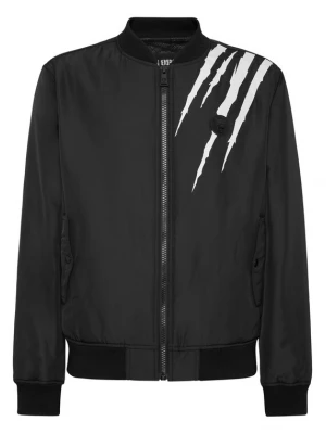 Foto van product Plein Sport Tussenjas 'Scratch' zwart / wit